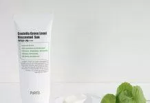 Kem chống nắng Purito Centella Green Level Unscented Sun có thành phần chính là chiết xuất rau má. (nguồn: Internet)