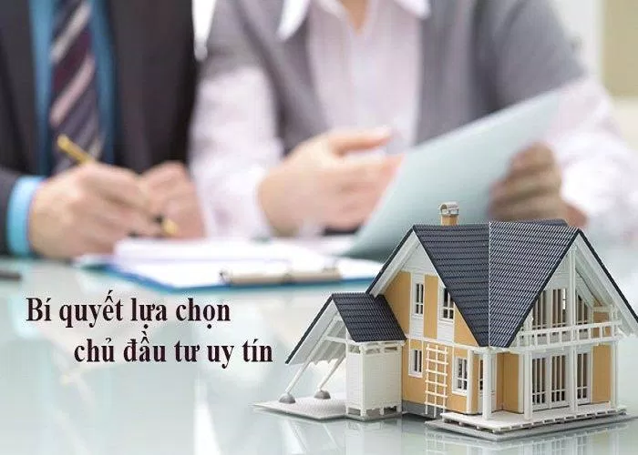 Lựa chọn chủ đầu tư uy tín cho người mua (Ảnh: Internet)