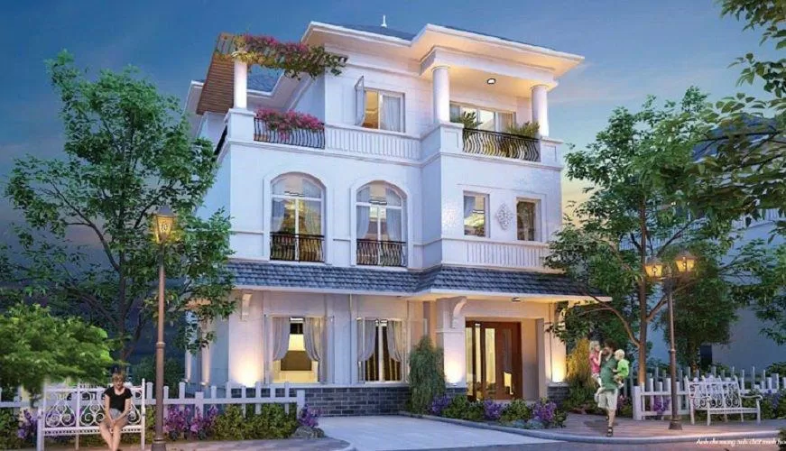 Mẫu biệt thự Vinhomes Central Park (Ảnh: Internet)