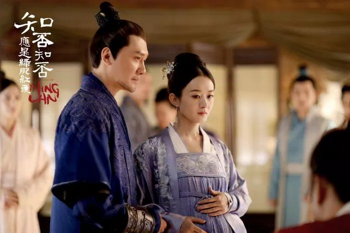 Triệu Lệ Dĩnh cùng chồng Phùng Thiệu Phong sánh đôi trong phim Minh Lan Truyện (Nguồn: Internet)