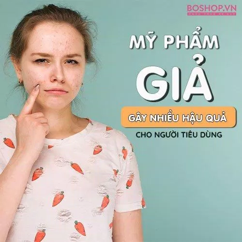 Mỹ phẩm giả, kém chất lượng gây nhiều tác hại cho làn da và sức khỏe. (Ảnh: Internet)