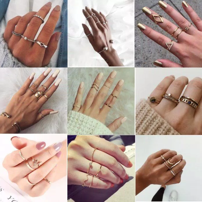 Ý nghĩa các ngón tay đeo nhẫn (Ảnh: Internet)