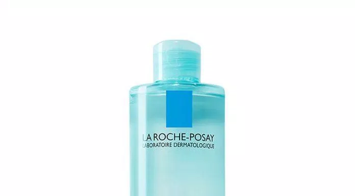 Nước tẩy trang của Pháp hiệu La Roche-Posay là một trong những sản phẩm phù hợp với những bạn da dầu nhiều mụn ẩn. (Nguồn: Internet)