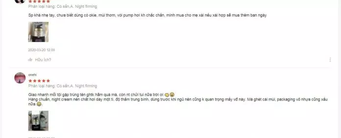 Đánh giá của khách hàng trên Shopee khá tích cực. (nguồn: BlogAnChoi
