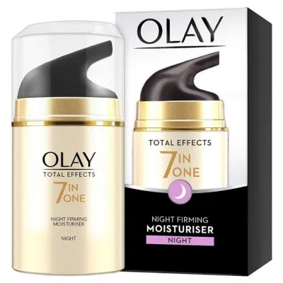 Olay Total Effects 7 in One Night Cream có thiết kế sang trọng nhưng lại bằng vỏ nhựa nên không được chắc tay. (nguồn: Internet) Olay Total Effects 7 in One Night Cream có thiết kế sang trọng nhưng lại bằng vỏ nhựa nên không được chắc tay. (nguồn: Internet)