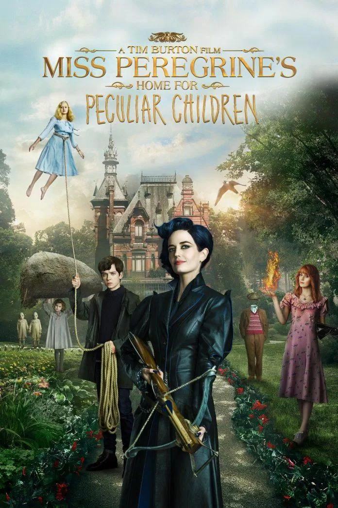 Poster phim Mái Ấm Kì Lạ Của Cô Peregrine. (nguồn ảnh: Internet)