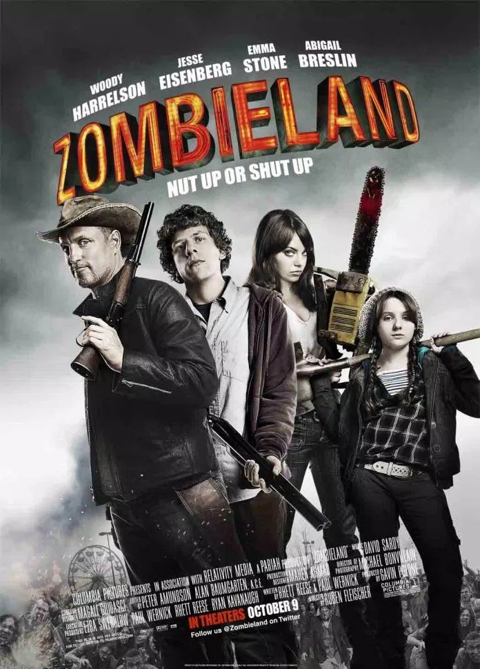 Poster phim Zombieland. (Nguồn: Internet.)