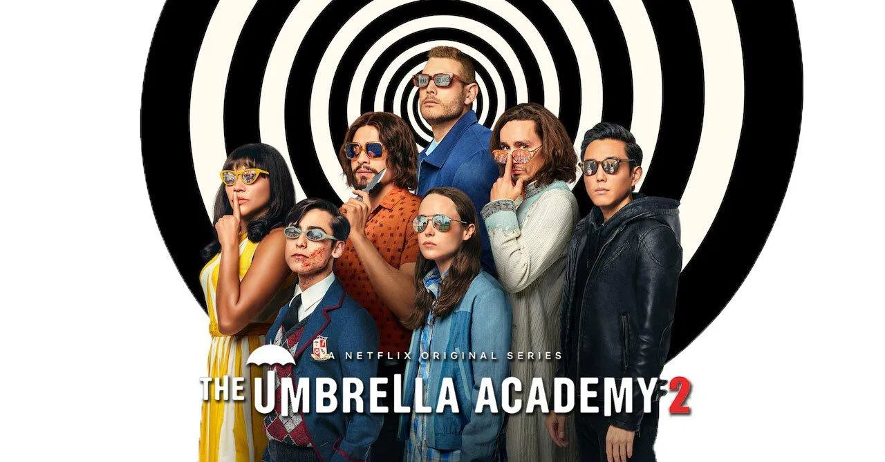 Poster phim The Umbrella Academy: Học Viện Siêu Anh Hùng. (Nguồn: Internet)