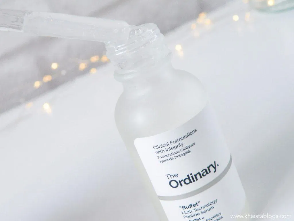 Serum chống lão hóa The Ordinary Buffet: Tái tạo collagen gấp 350%. (Ảnh: Internet)