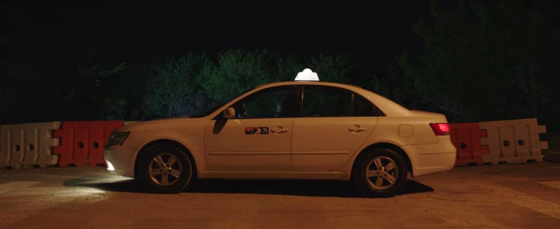 Chiếc taxi xấu số.