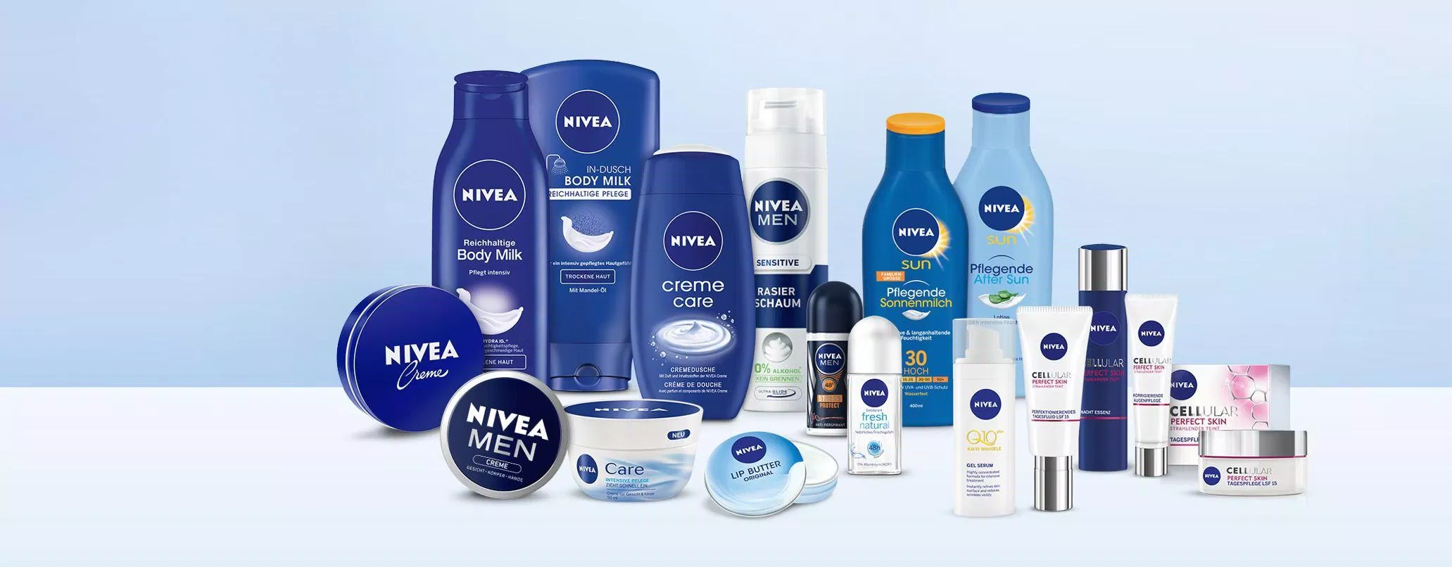 Nivea là thương hiệu mỹ phẩm toàn cầu nổi tiếng và lâu đời. (Nguồn: Internet.)