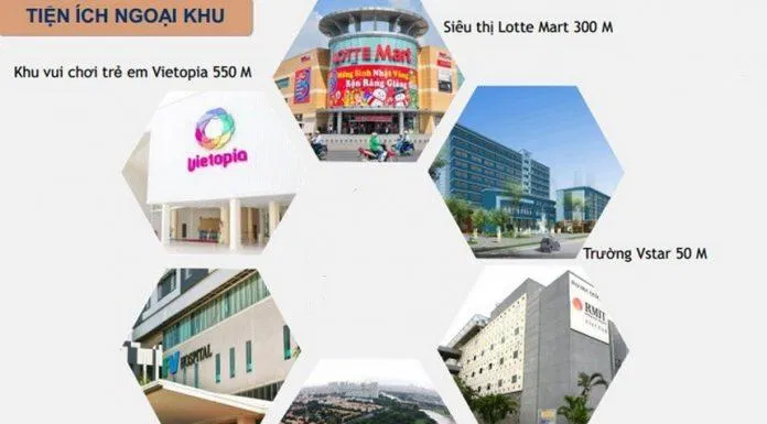 Tiện ích ngoại khu Sunshine Diamond River (Ảnh: Internet)