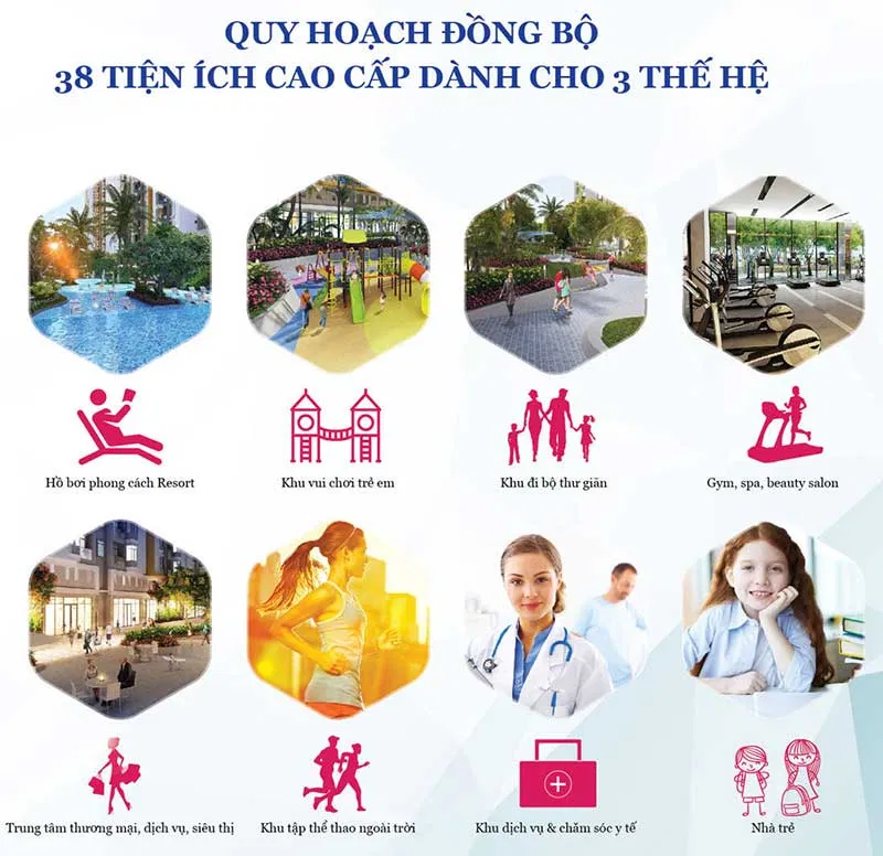 Tiện ích nội khu Eco Green Sài Gòn (Ảnh: Internet)