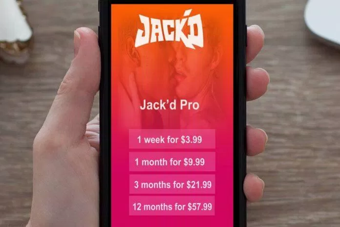 Jack’d là một ứng dụng hẹn hò phổ biến dành cho cộng đồng LGBTQ+ (nguồn: Internet)