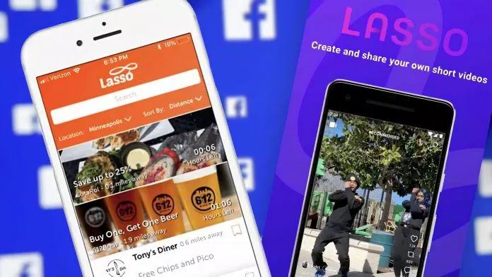 Ứng dụng Lasso cạnh tranh với Tik Tok của Facebook đã bị khai tử hồi tháng 7. (Nguồn: Internet)