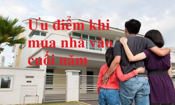 Ưu điểm khi mua nhà cuối năm (Ảnh: Internet)