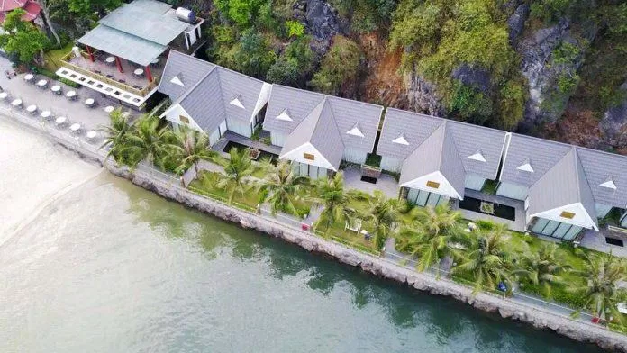Tuấn Mai Resort nhìn từ trên cao xuống ( nguồn: Internet )