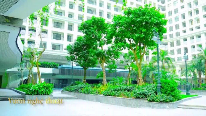 Vườn ban mai nghệ thuật của Sunshine Garden (Ảnh: Internet)