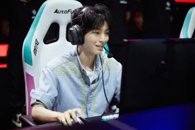 Nam thần esport và nụ cười thắng trận (Ảnh: Internet).