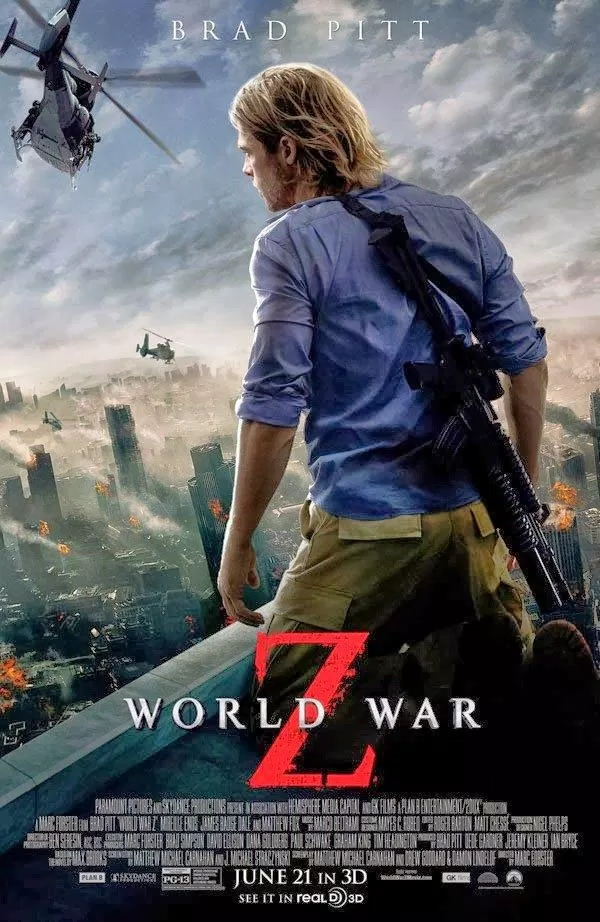 Poster phim "War World Z". (Nguồn: Internet.)