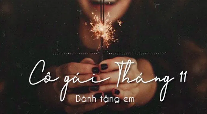 Dành tặng em cô gái tháng 11. (Ảnh: Internet)