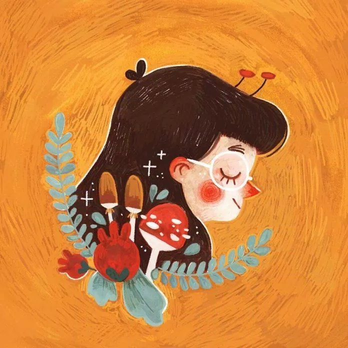 Chiếc avatar nhẹ nhàng và tĩnh lặng. (Nguồn : Internet).