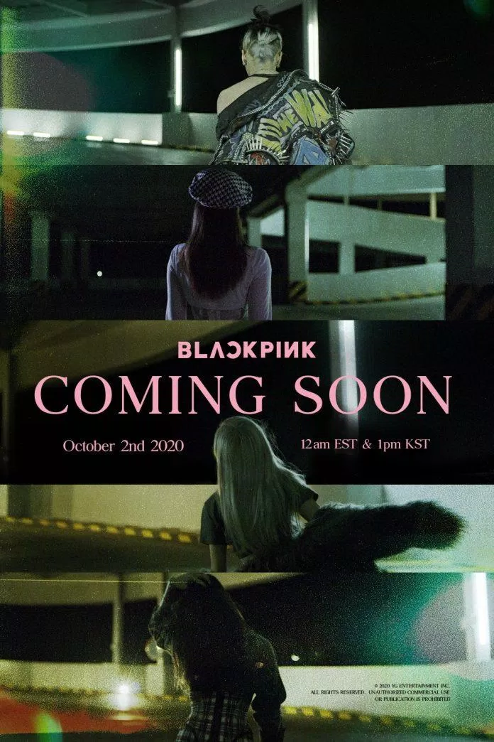 BLACKPINK tung poster cho album sắp phát hành (ảnh: internet)