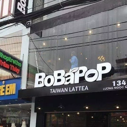 Trà sữa BoBaPoP. Nguồn: Internet