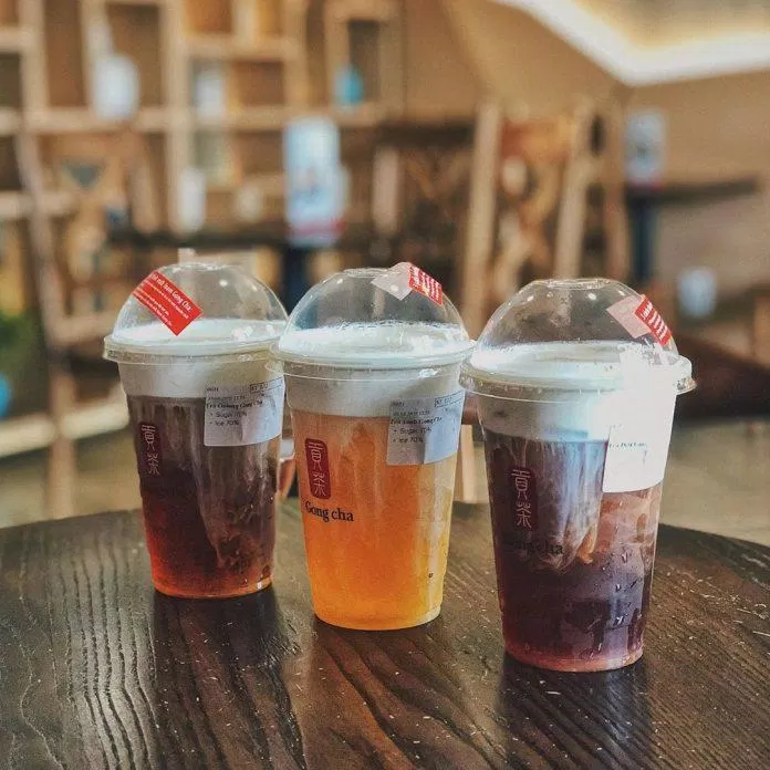 Trà sữa Gong Cha. Nguồn: Internet