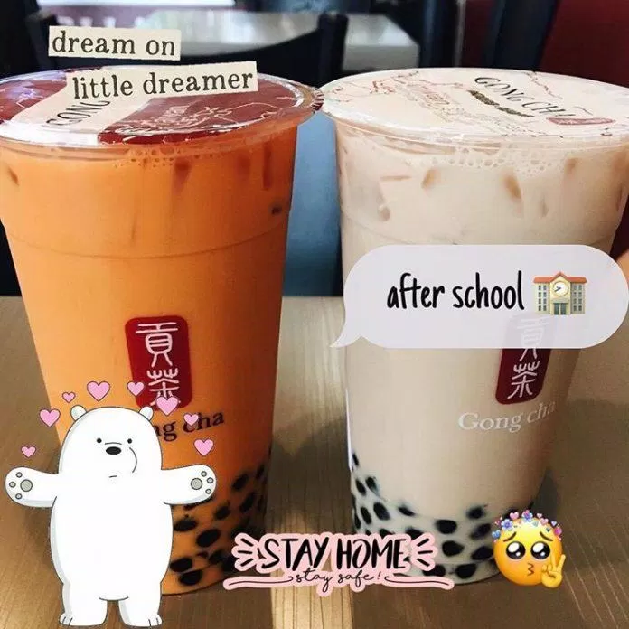 Trà sữa Gong Cha. Nguồn: Internet