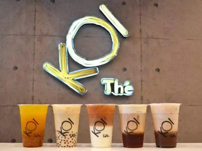 Thương hiệu trà sữa đình đám KOI Thé. Nguồn: Internet