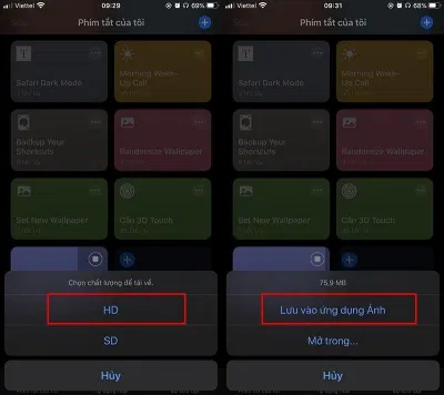 Bạn có thể lưu video vào album Ảnh để xem (Ảnh: cellphones)