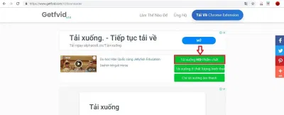Chọn chất lượng HD để tải video rõ nét (Ảnh: BlogAnChoi)