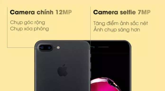 Hệ thống camera của Iphone 7 Plus