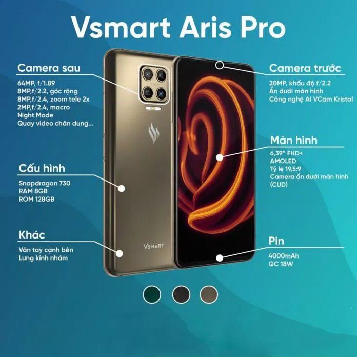 Cấu hình của Vsmart Aris Pro