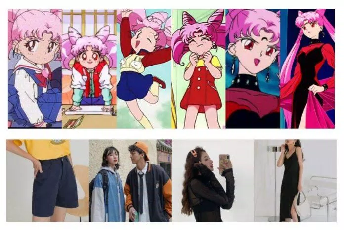 Outfit của Chibiusa (ảnh: internet) Outfit của Chibiusa (ảnh: internet)