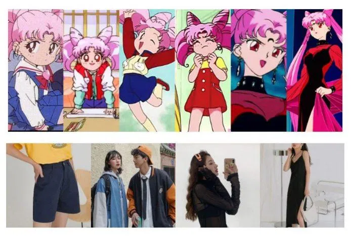 Outfit của Chibiusa (ảnh: internet) Outfit của Chibiusa (ảnh: internet)