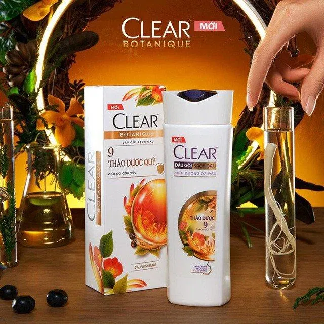 Bộ sản phẩm Clear Botanique 9 loại thảo dược quý (Ảnh: Internet)