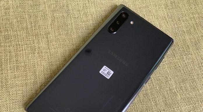 Mặt sau Note 10 ( nguồn: Internet) Mặt sau Note 10 ( nguồn: Internet)