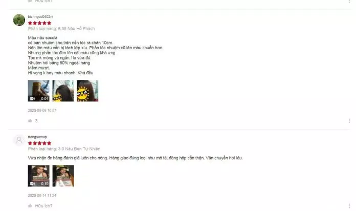 Đánh giá của khách hàng trên Shopee (nguồn: BlogAnChoi). Đánh giá của khách hàng trên Shopee (nguồn: BlogAnChoi).