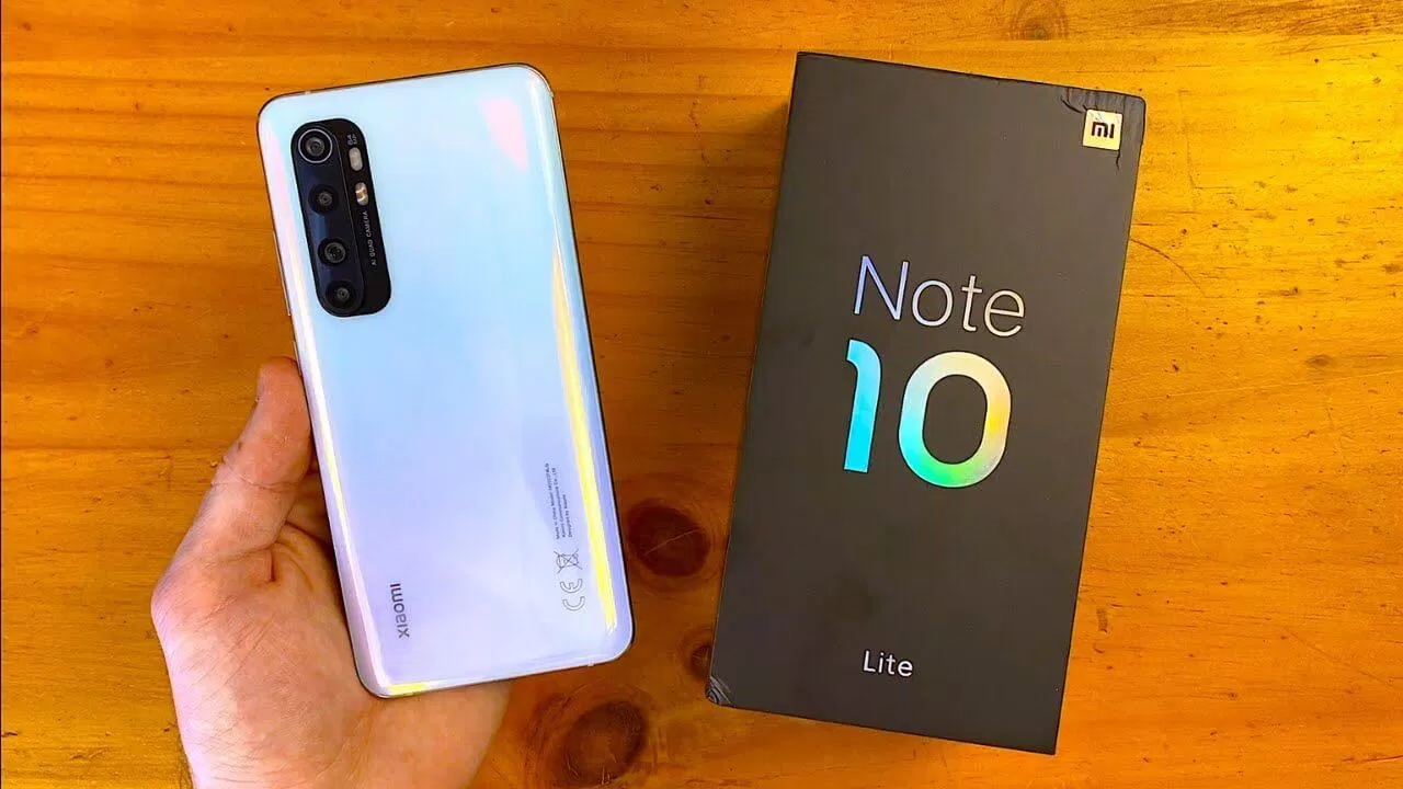 Thiết kế hộp Xiaomi Mi Note 10. (Ảnh: internet)