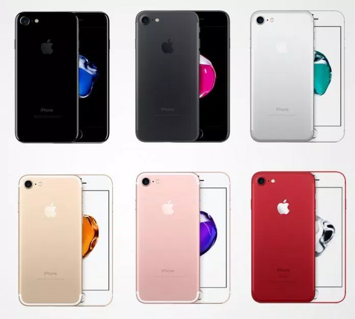 IPhone 7 đủ màu sắc lựa chọn (ảnh internet)