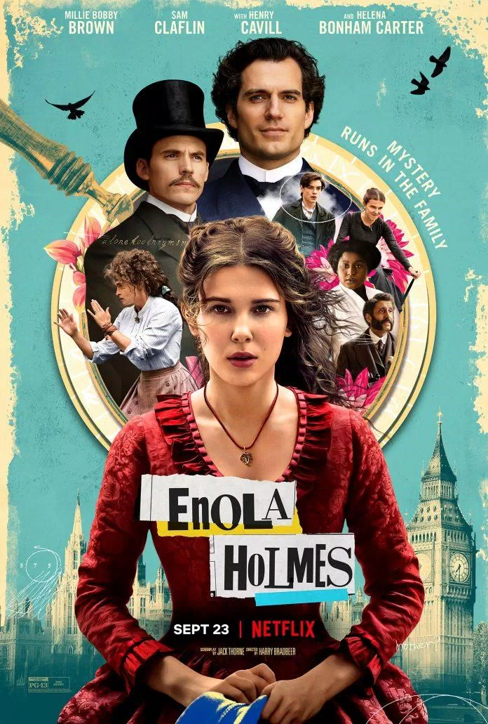 Poster phim Enola Holmes. (Ảnh: Internet)