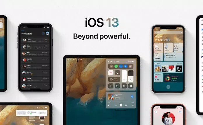 Giao diện của IOS 13