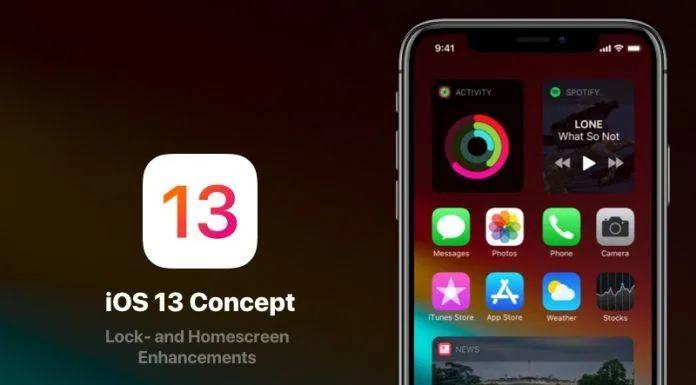 Giao diện của IOS 13