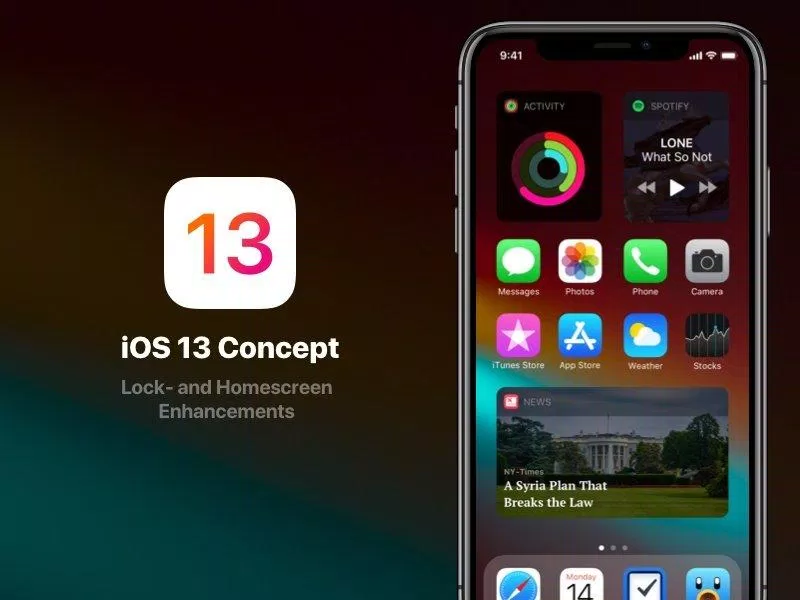 Giao diện của IOS 13