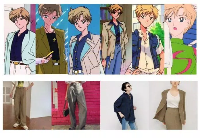Outfit của Haruka Tenoh (ảnh: internet) Outfit của Haruka Tenoh (ảnh: internet)