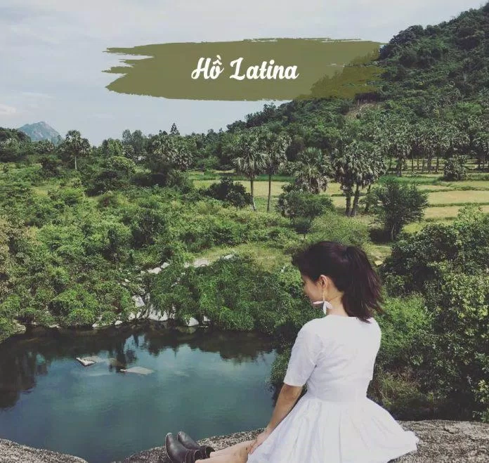 Hồ Latina nơi sống ảo của nhiều bạn trẻ khi tới An Giang (Nguồn: FB Người An Giang)