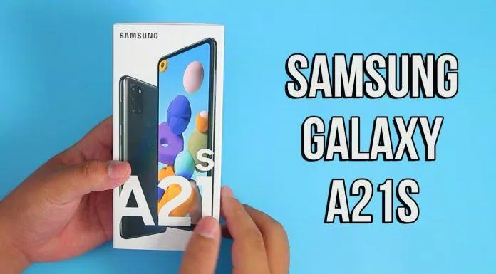 Hộp Samsung Galaxy A21s