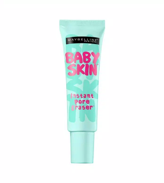 Sử dụng kem lót Maybelline New York Baby Skin Instant Pore Eraser trước lớp makeup để có được một lớp nền hoàn hảo. (nguồn ảnh: Internet)